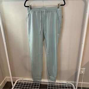Lululemon City Sweat Jogger Silver Blue Size M